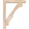 Ekena Millwork Balboa Block Smooth Bracket w/ Offset Brace, Douglas Fir, 5 1/2"W x 30"D x 38"H BKT0604X30X38BOA05SDF - alternate 2